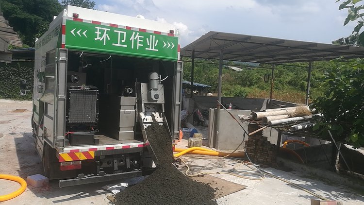 永发镇污泥干湿分离技术