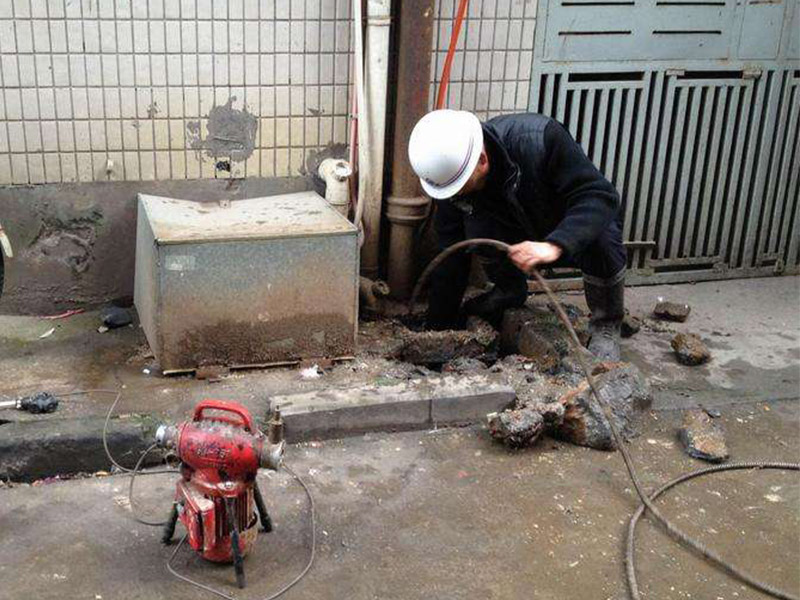 永发镇疏通下水道-洗菜池疏通