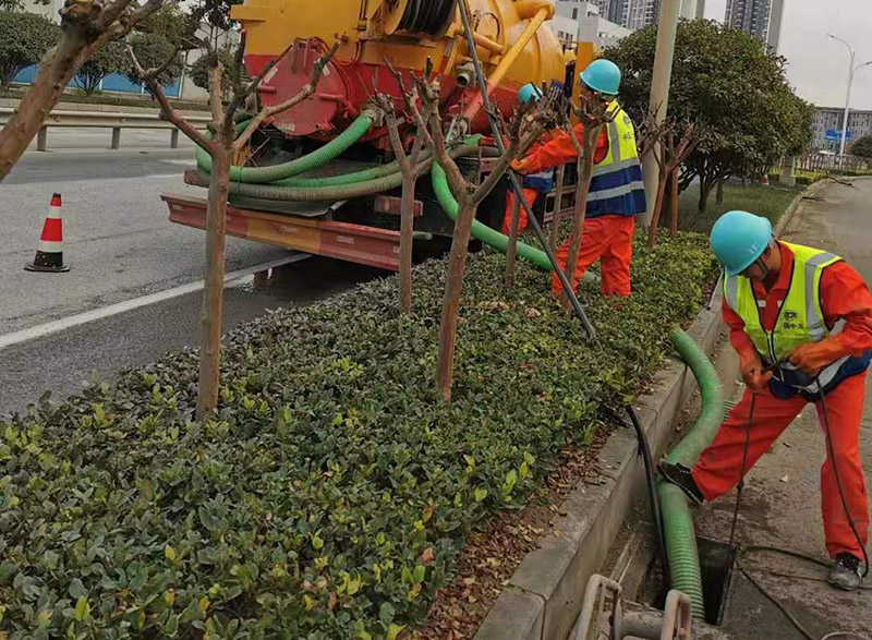 永发镇市政管道清淤